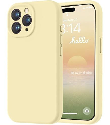 Amazon.com: IceSword iPhone 12 Pro Max Case Yellow, Thin Liquid